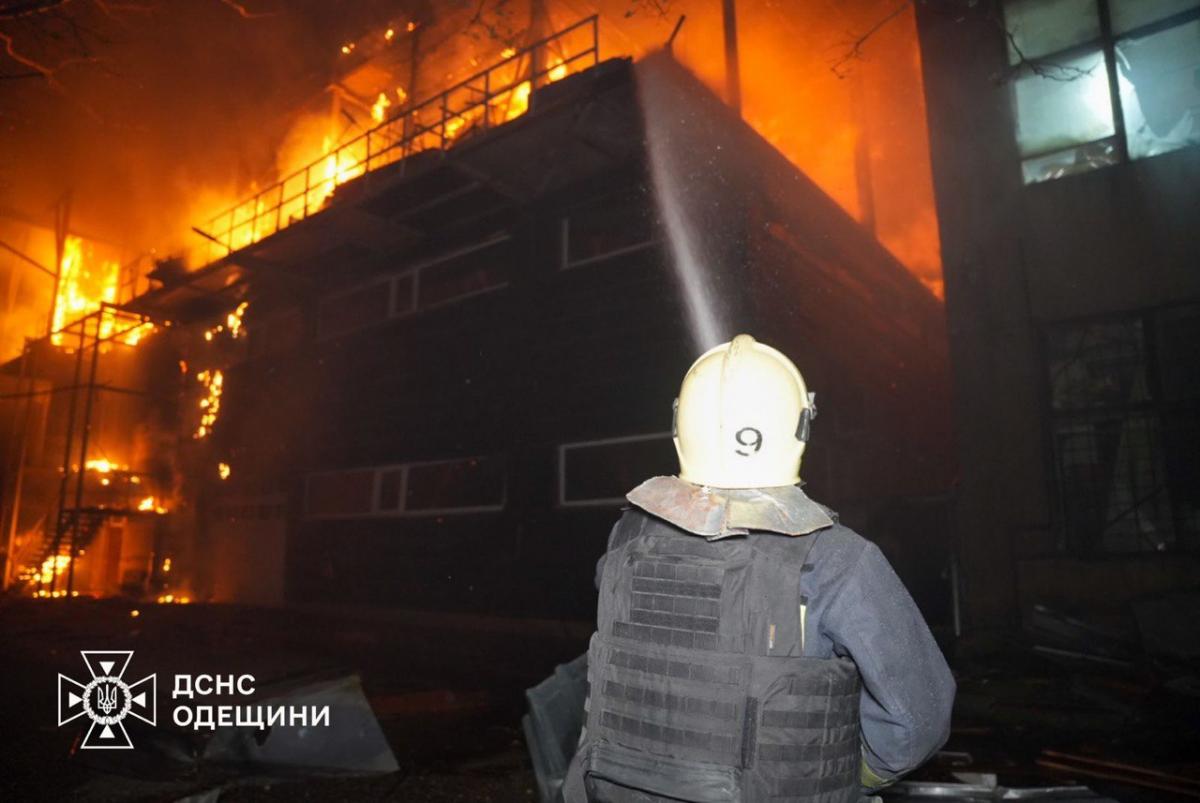 Удар по Одессе 21 апреля