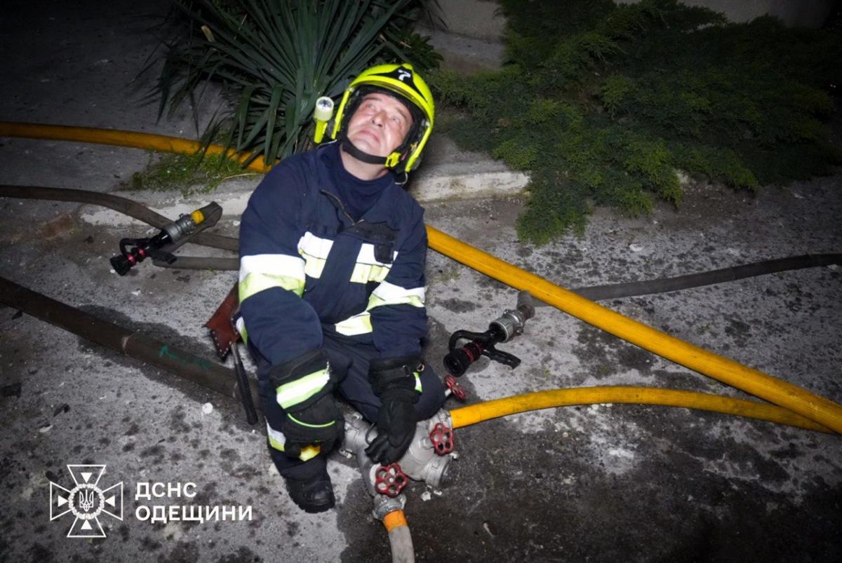 Удар по Одессе 21 апреля