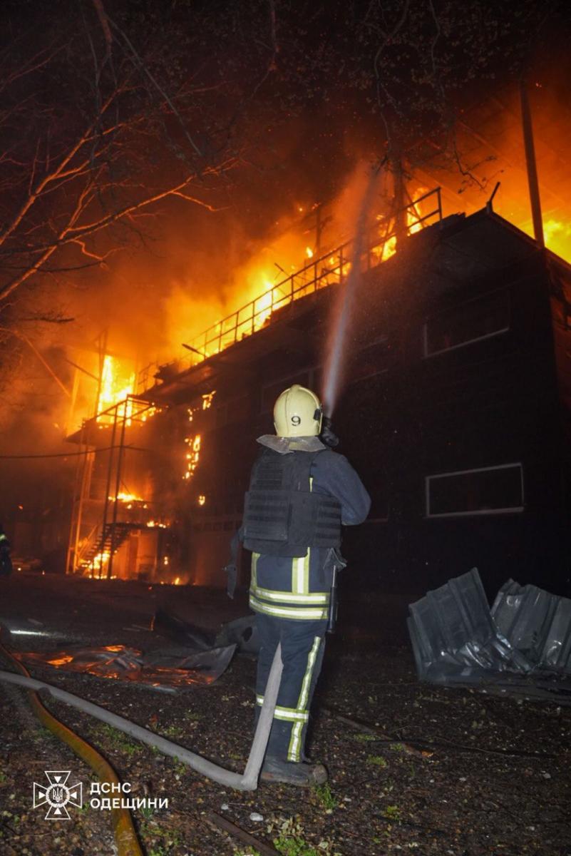 Удар по Одессе 21 апреля