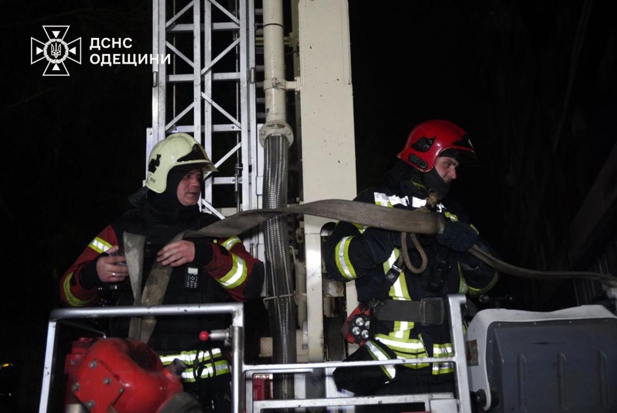 Удар по Одессе 21 апреля