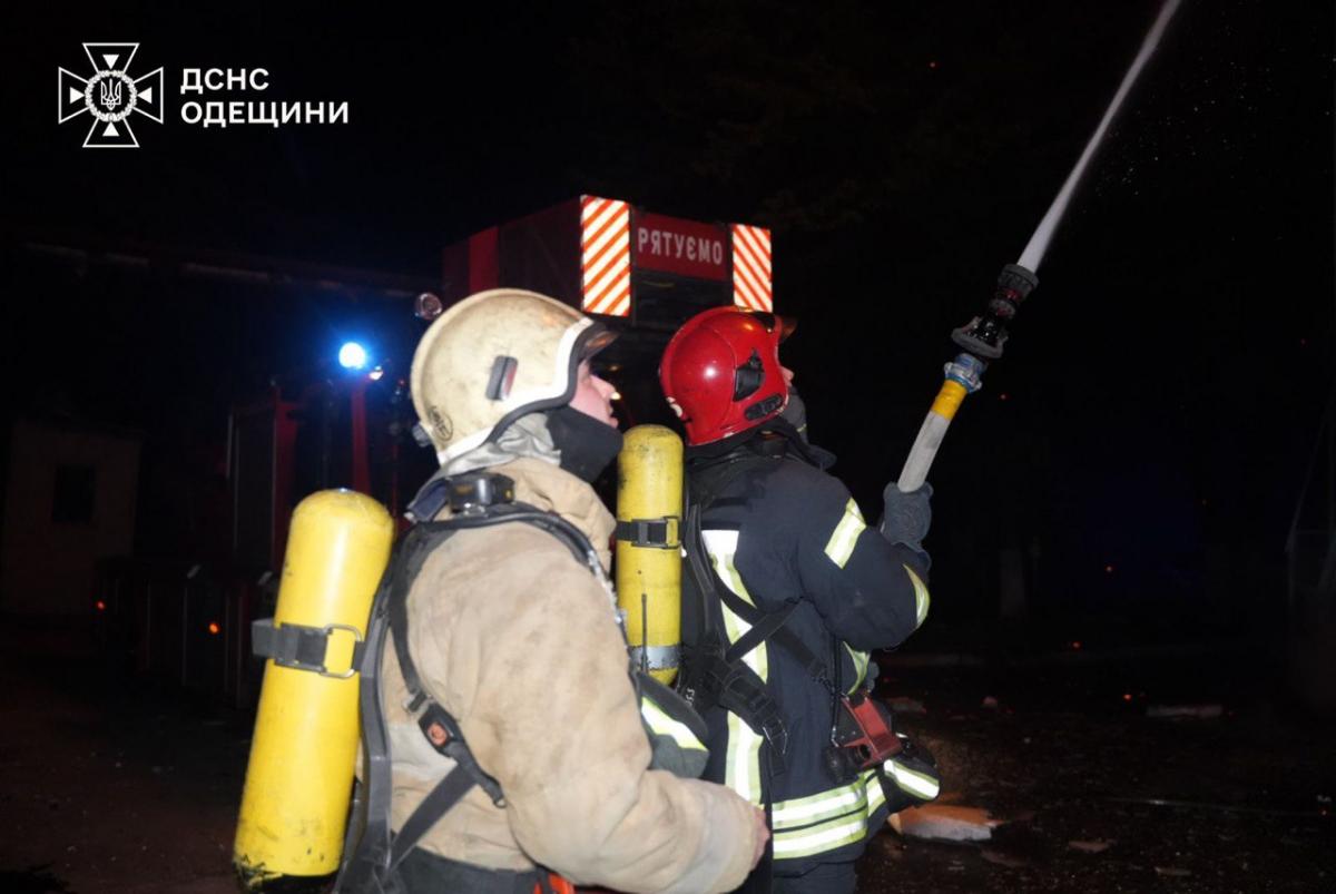 Удар по Одессе 21 апреля