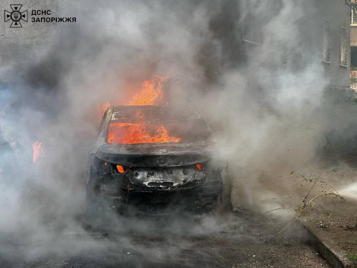 Удар по Запоріжжю 22 квітня