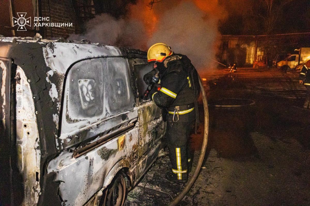 Наслідки атаки дронів на Харків Наслідки атаки дронів на Харків