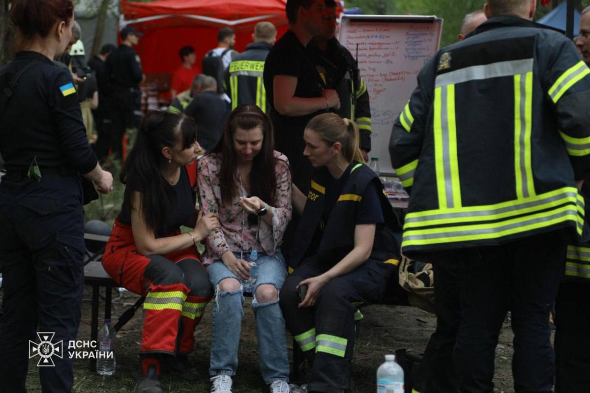 Наслідки російського ракетного удару по Києву 24 квітня 2025 року