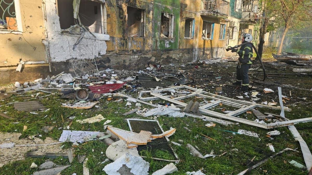 Атака РФ на Павлоград