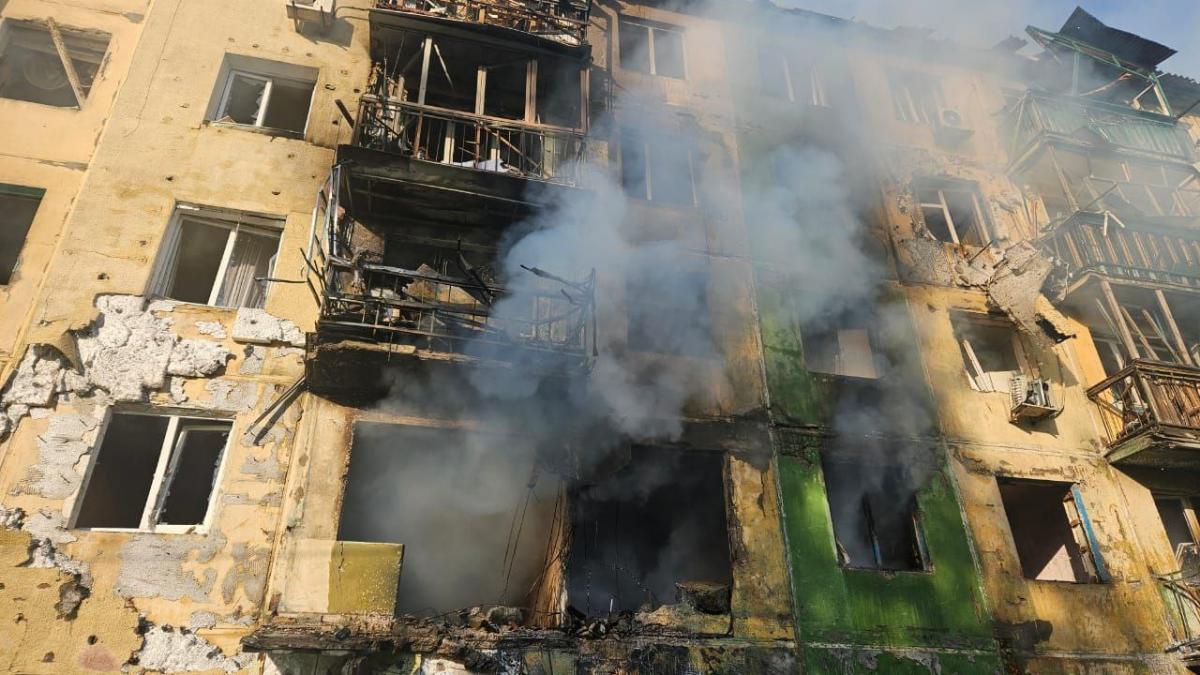 Атака РФ на Павлоград