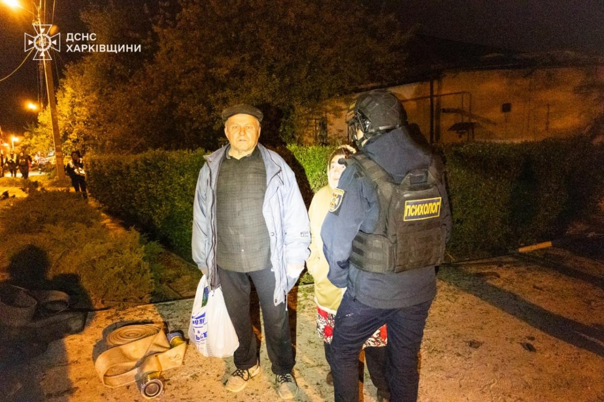 Удар дронів по Харкову в ніч на 30 квітня