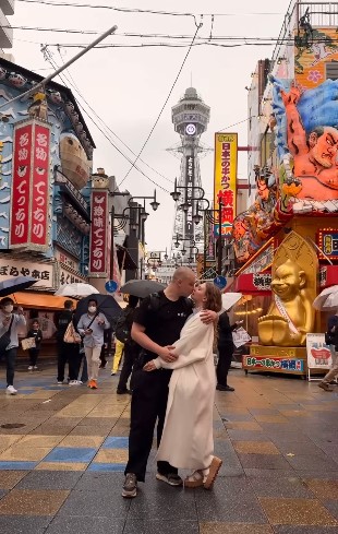 Архип Глушко з дружиною на відпочинку