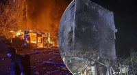 Після атаки РФ на Київщині вирували пожежі, пошкоджено багатоповерхівки, склади та авто