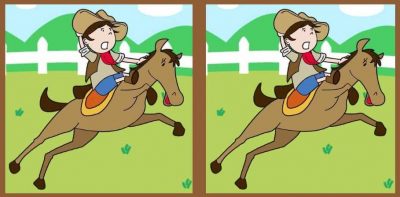 Де 3 відмінності між хлопчиками на коні: треба знайти відповідь за 17 секунд