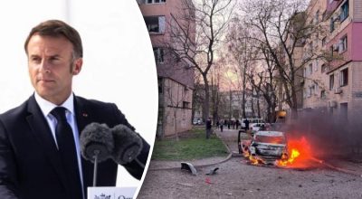 "Нужна жесткая ответная реакция": Макрон отреагировал на удар РФ по Кривому Рогу