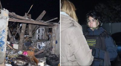 Последствия атаки дронов на Одессу