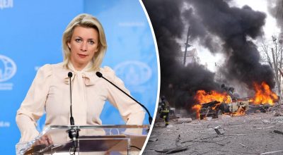 Захарова, удар по Сумам