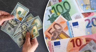 Долар і євро пішли вниз: яким буде курс валют у перший день травня