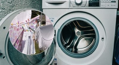 пральна машина, постільна білизна
