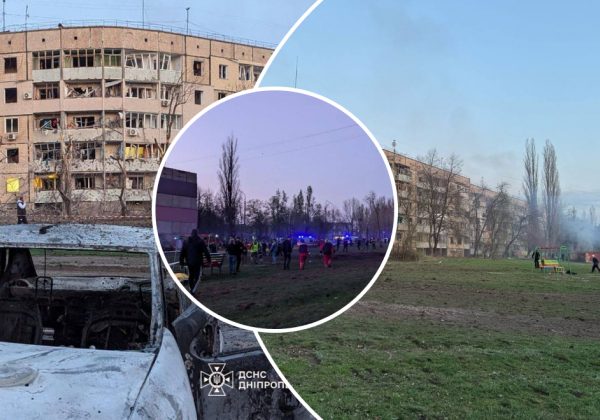 "Мені страшно, там всі "200": відео поліції з першими хвилинами після удару по Кривому Рогу