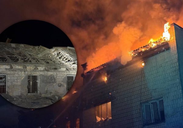 В Одесі ворожий дрон влучив у лікарню: спалахнула пожежа, постраждали люди