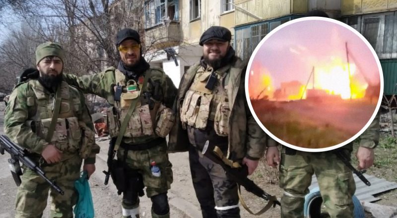 В Мелитополе уничтожен броневик с боевиками Кадырова: ГУР сообщило детали