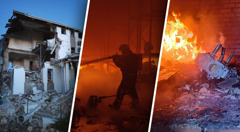 Есть разрушения и раненые в 5 областях: какие последствия ночного удара дронов