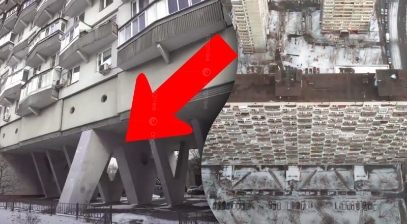 Секрет розкрито: для чого в СРСР будували багатоповерхівки "на ніжках"