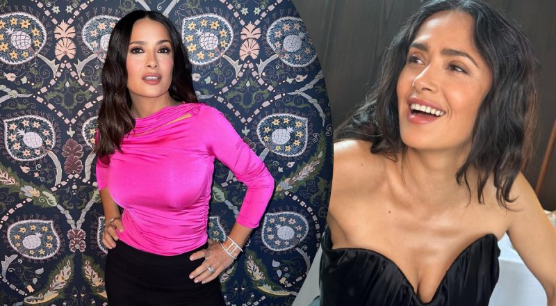 Сальма Гаєк здивувала сивою головою у свій публічний вихід