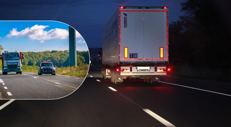 Почему нельзя обгонять грузовики с правой стороны: знают не все водители