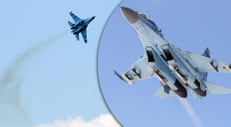 Украина потеряла истребитель Су-27 во время боевого задания