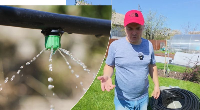 Старые методы полива позади: садовод показал, как сэкономить воду и время