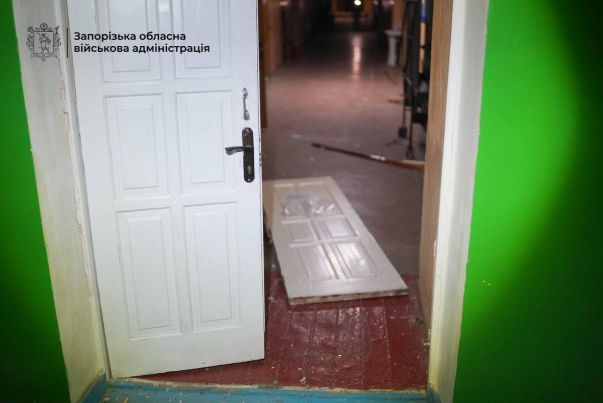 Наслідки атаки БпЛА по Запоріжжю