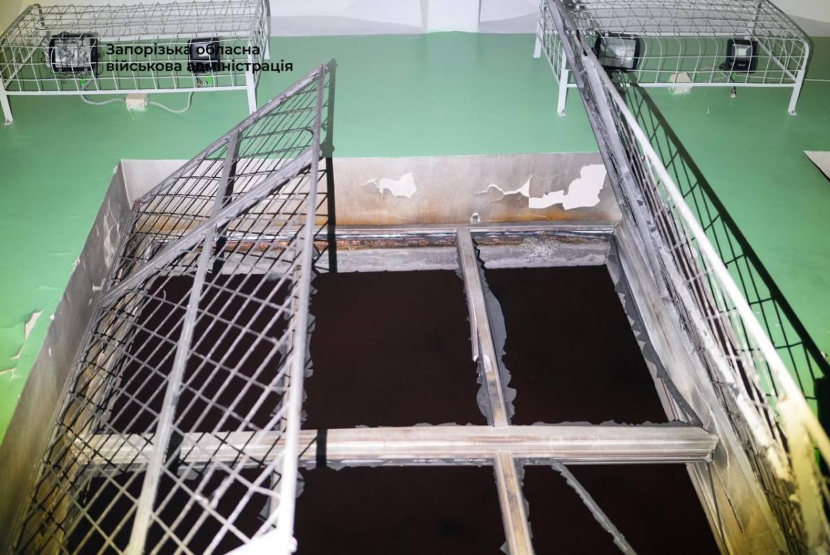 Наслідки атаки БпЛА по Запоріжжю