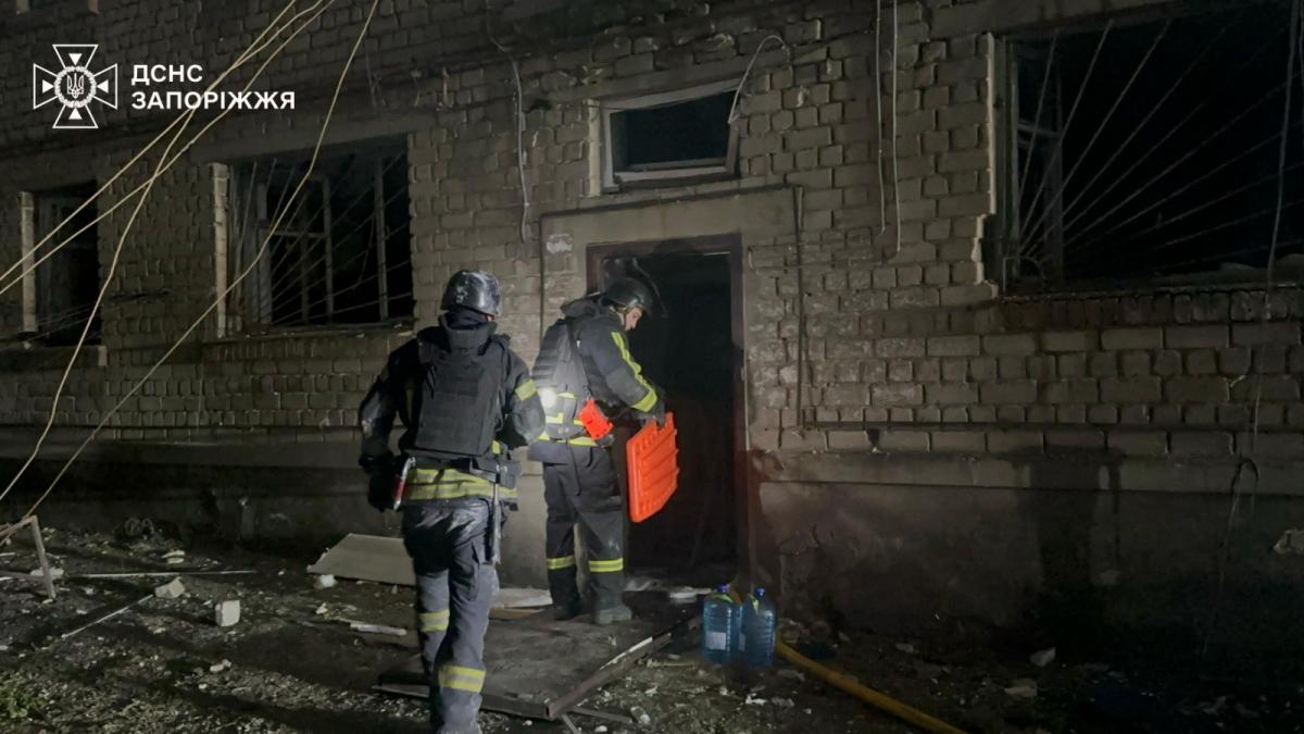 Удар дронів по Запоріжжю 1 травня Удар дронів по Запоріжжю 1 травня