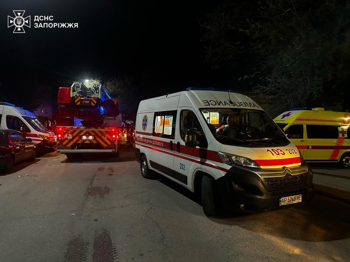 Удар дронів по Запоріжжю 1 травня Удар дронів по Запоріжжю 1 травня