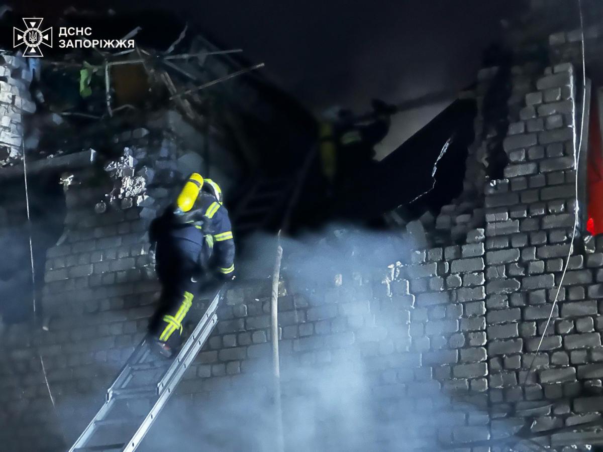 Удар дронів по Запоріжжю 1 травня Удар дронів по Запоріжжю 1 травня