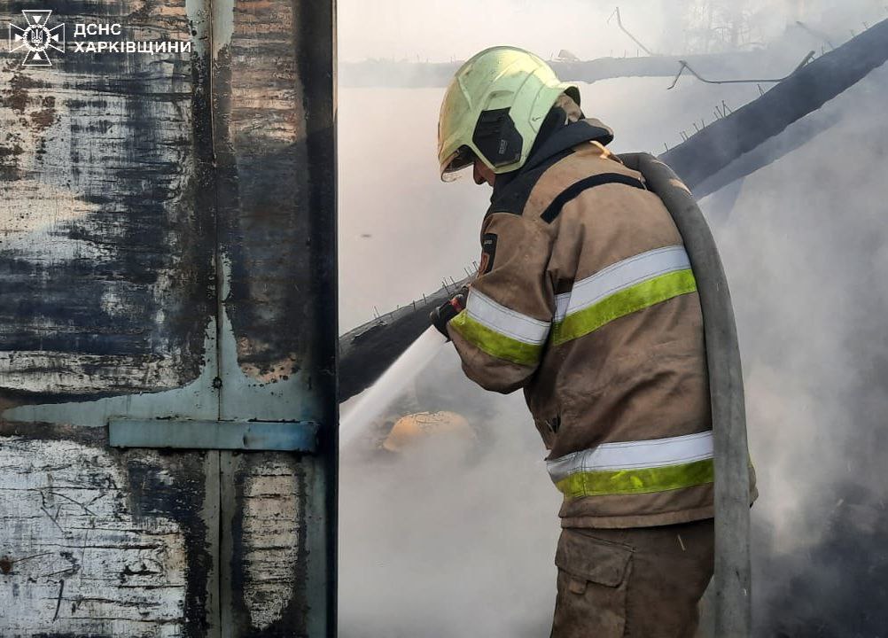 У Харківській області горить ліс У Харківській області горить ліс