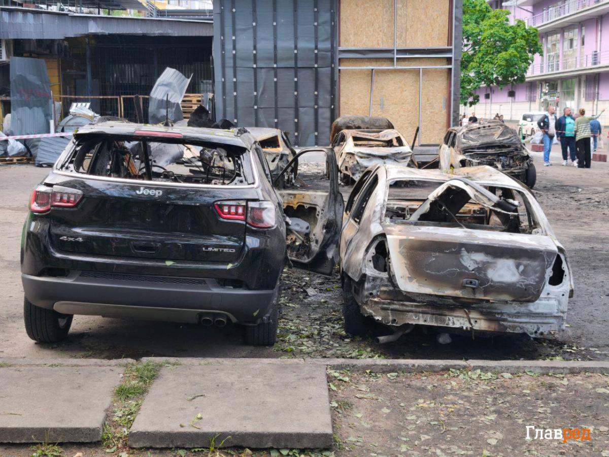 Обстріл Києва 4 травня: який зараз вигляд має місце падіння дронів на Оболоні Обстріл Києва 4 травня: який зараз вигляд має місце падіння дронів на Оболоні