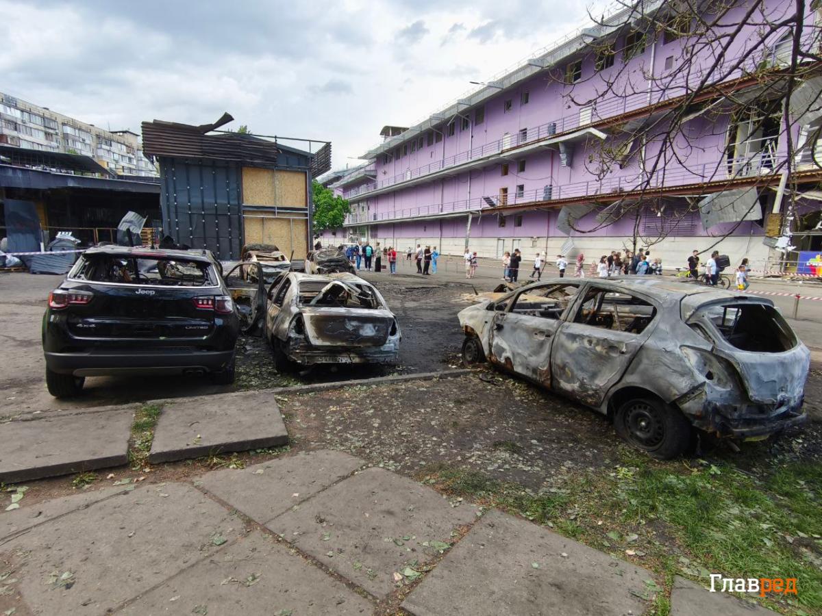 Обстріл Києва 4 травня: який зараз вигляд має місце падіння дронів на Оболоні Обстріл Києва 4 травня: який зараз вигляд має місце падіння дронів на Оболоні