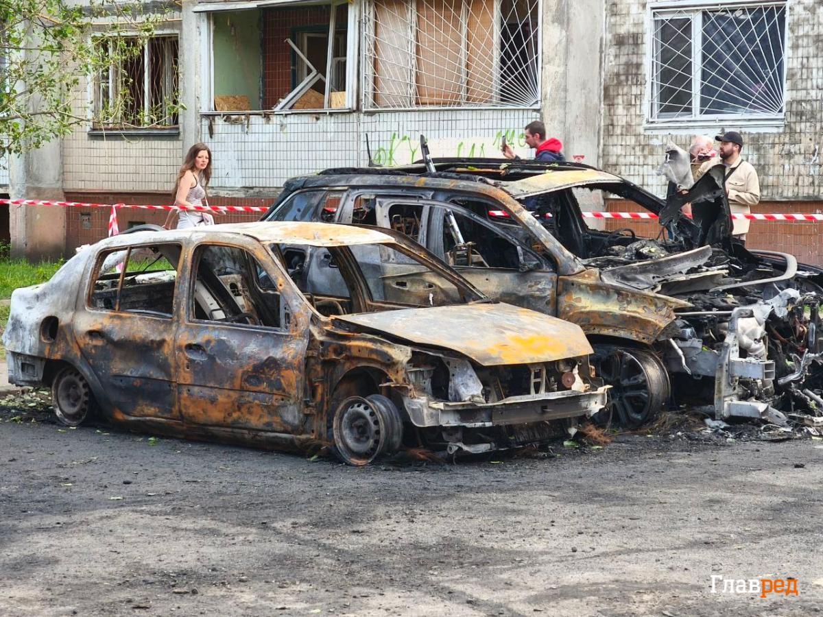 Обстріл Києва 4 травня: який зараз вигляд має місце падіння дронів на Оболоні Обстріл Києва 4 травня: який зараз вигляд має місце падіння дронів на Оболоні