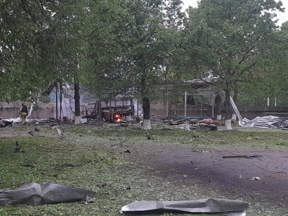 Наслідки атаки дронів по Харкову 6 травня Наслідки атаки дронів по Харкову 6 травня