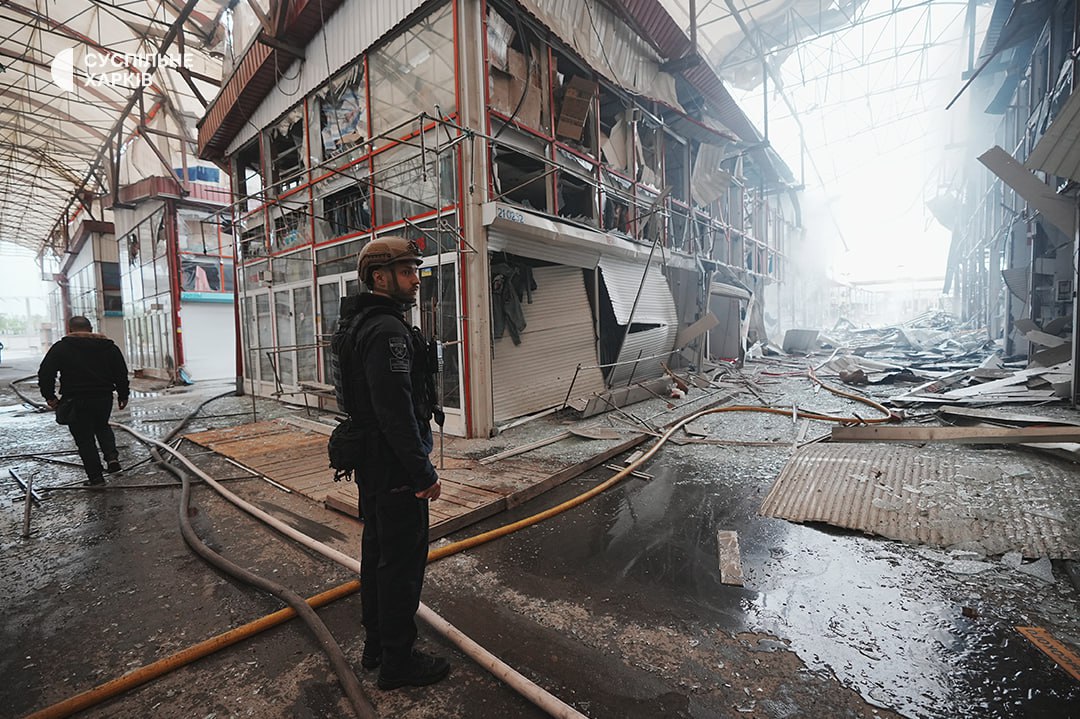 Наслідки атаки дронів по Харкову 6 травня Наслідки атаки дронів по Харкову 6 травня