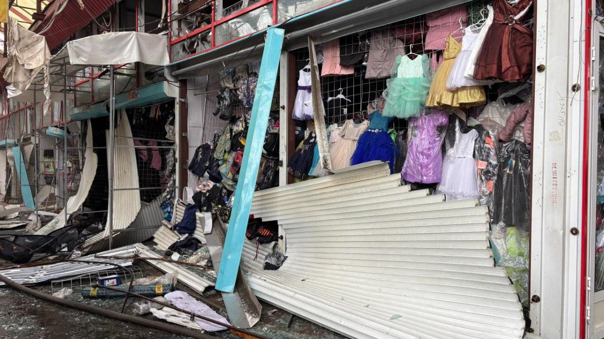 Наслідки атаки дронів по Харкову 6 травня Наслідки атаки дронів по Харкову 6 травня