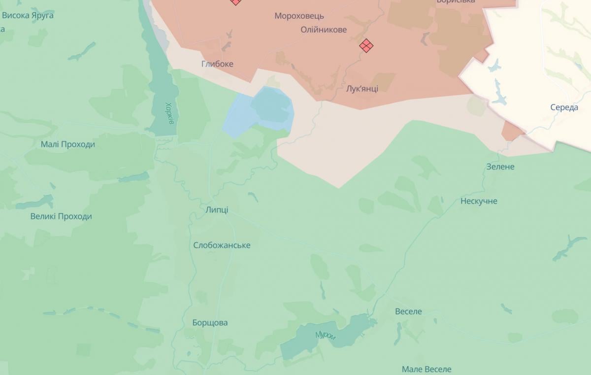 ВСУ возобновили позиции в Харьковской области ВСУ возобновили позиции в Харьковской области