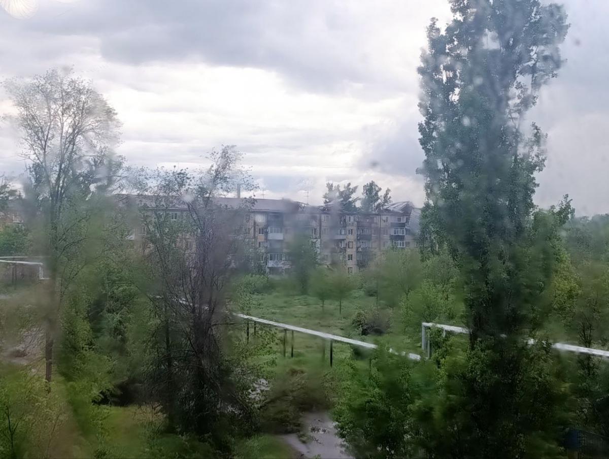 Наслідки негоди в Павлограді 9 травня  Наслідки негоди в Павлограді 9 травня