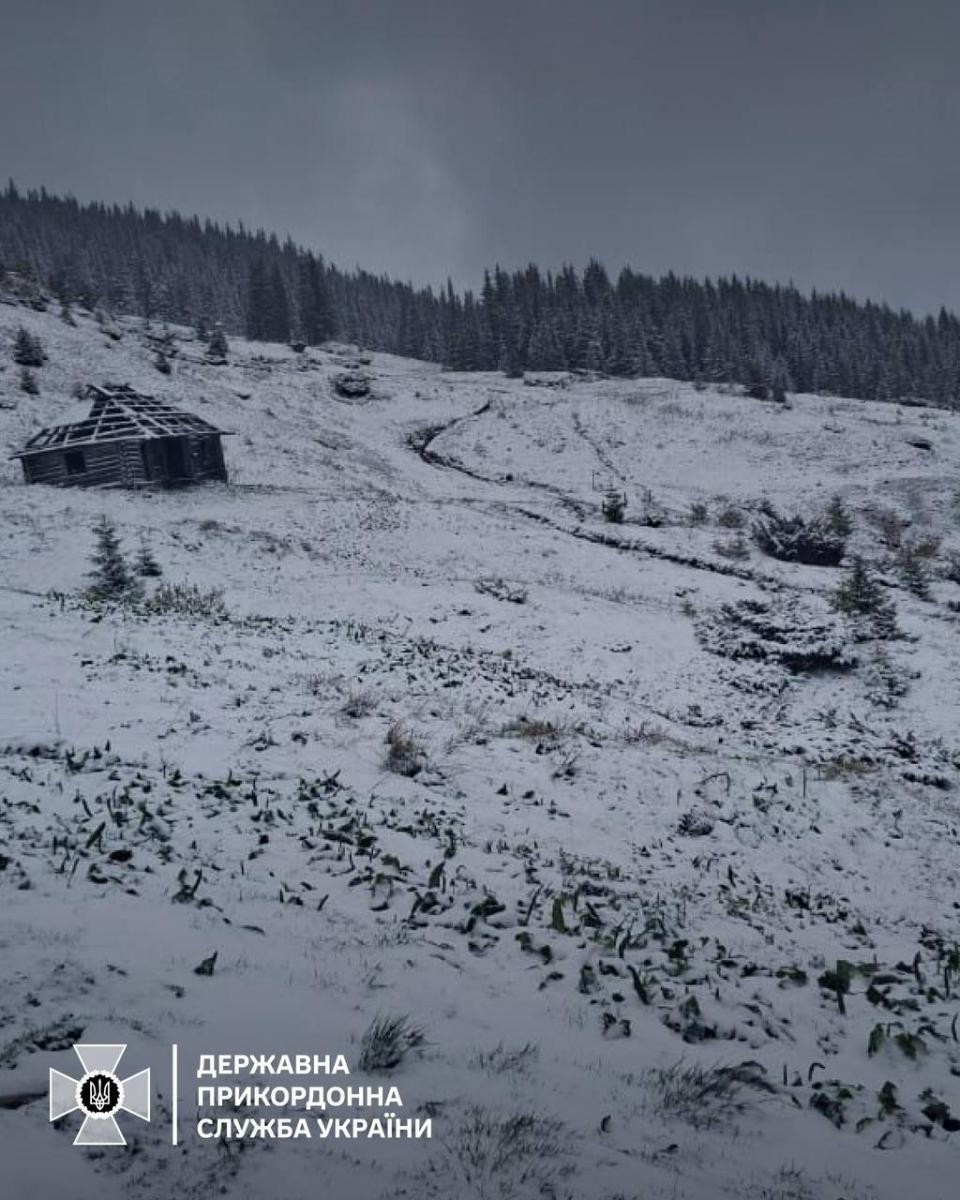 Снег в Карпатах 9 мая  Снег в Карпатах 9 мая