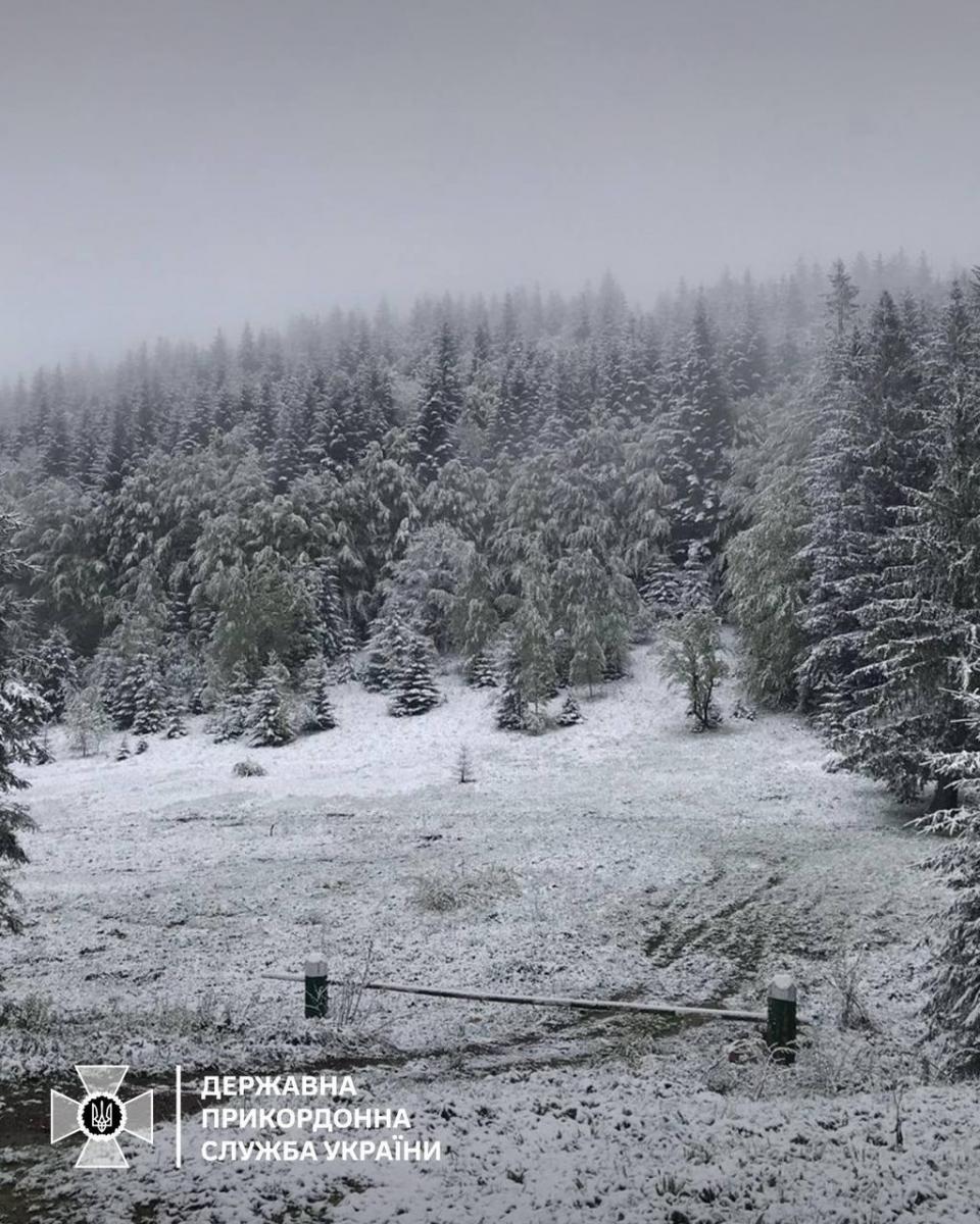 Снег в Карпатах 9 мая  Снег в Карпатах 9 мая