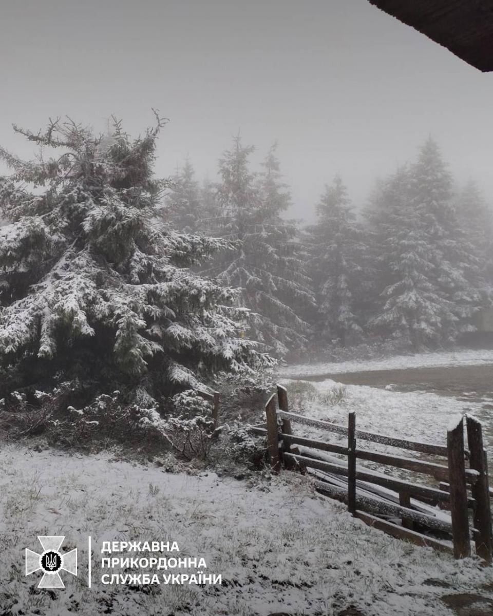 Снег в Карпатах 9 мая  Снег в Карпатах 9 мая