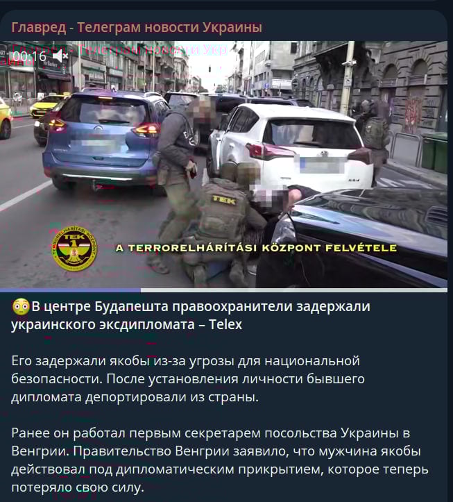 Венгрия задержала украинца за 'шпионаж': МИД Украины требует прекратить истерию