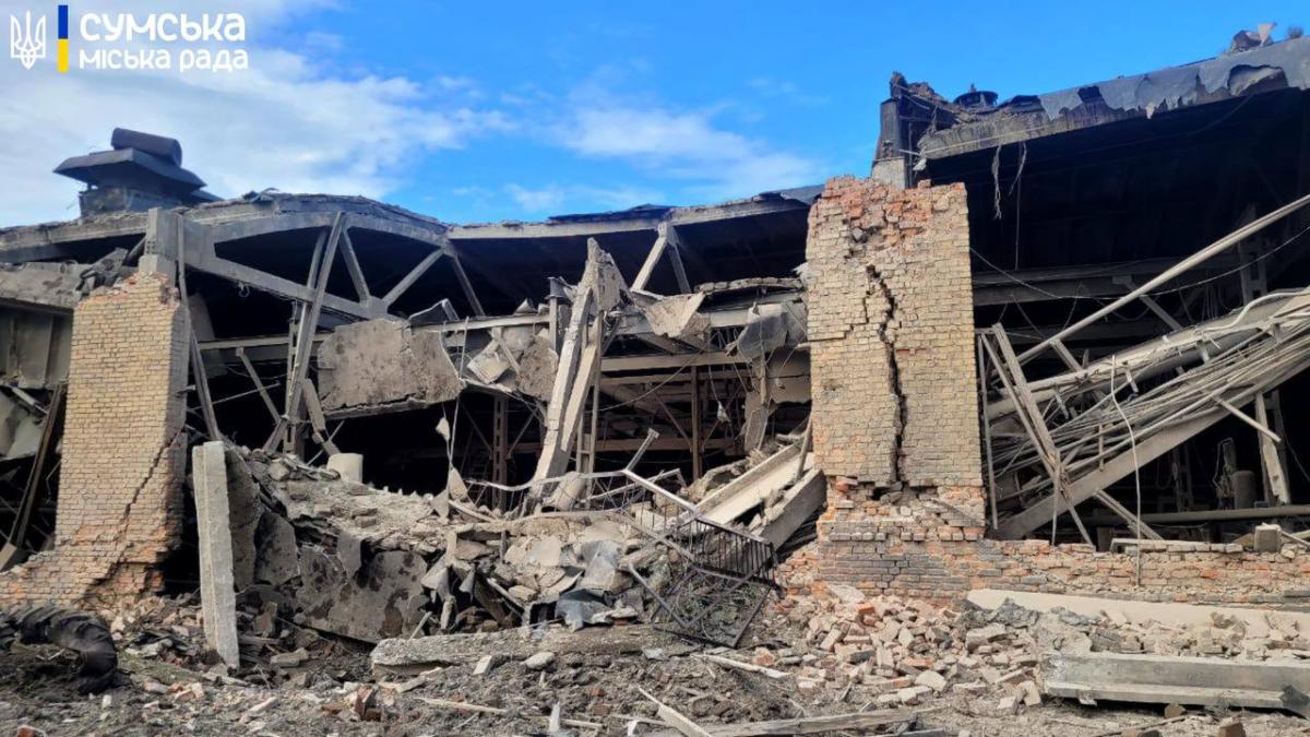 Балістичний удар по Сумах 14 травня