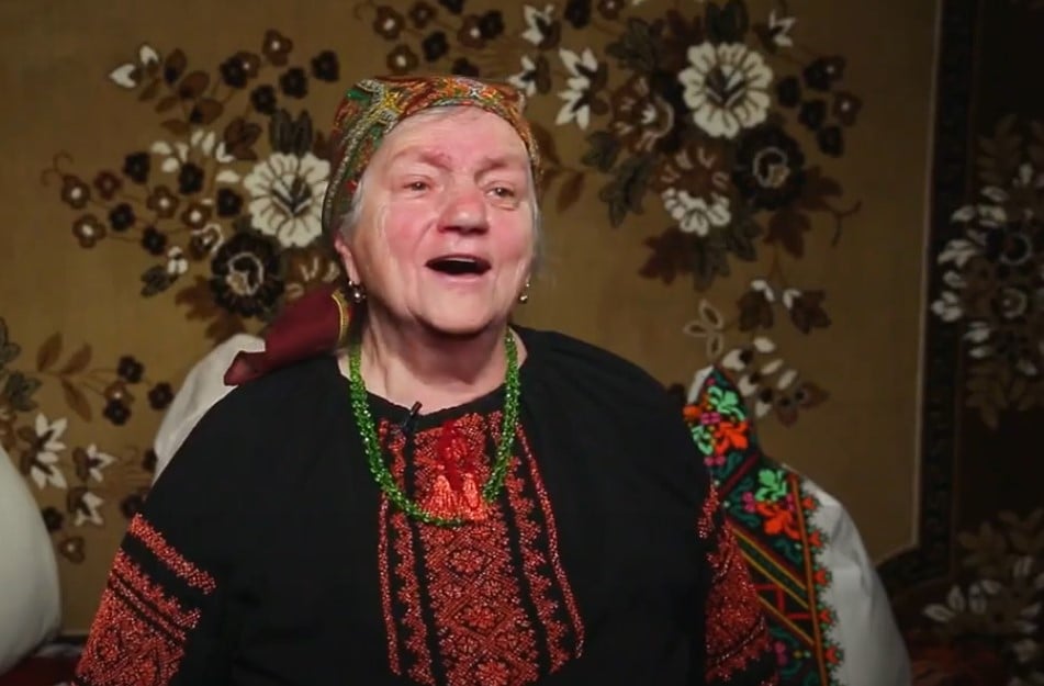 91-річна Юстинія Олійник 91-річна Юстинія Олійник