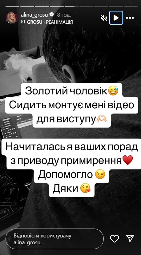 Чоловік Аліни Гросу Чоловік Аліни Гросу