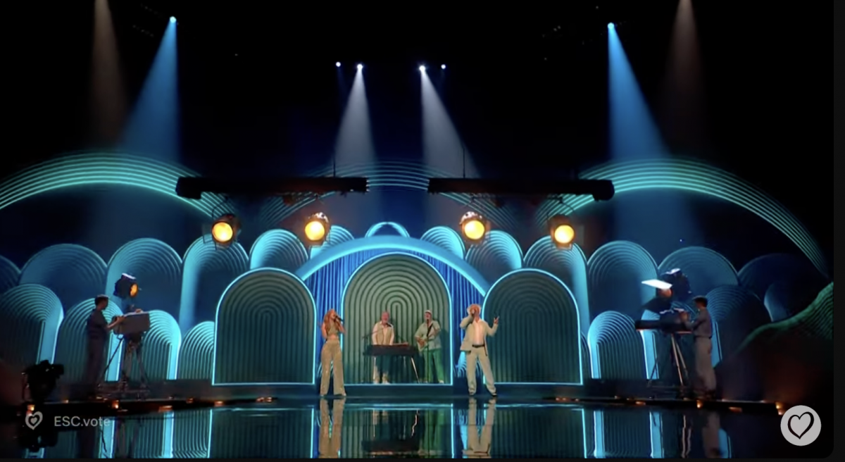 Музыкальная пауза на сцене Евровидения 